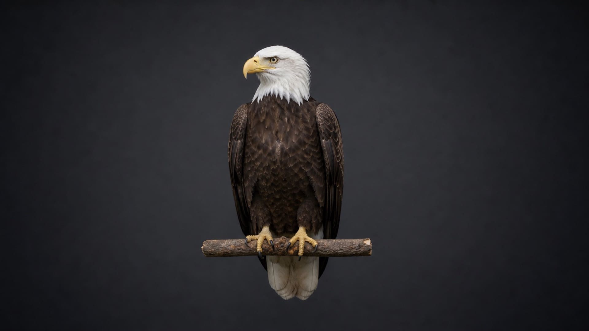 Durchschnittlicher Weißkopfseeadler