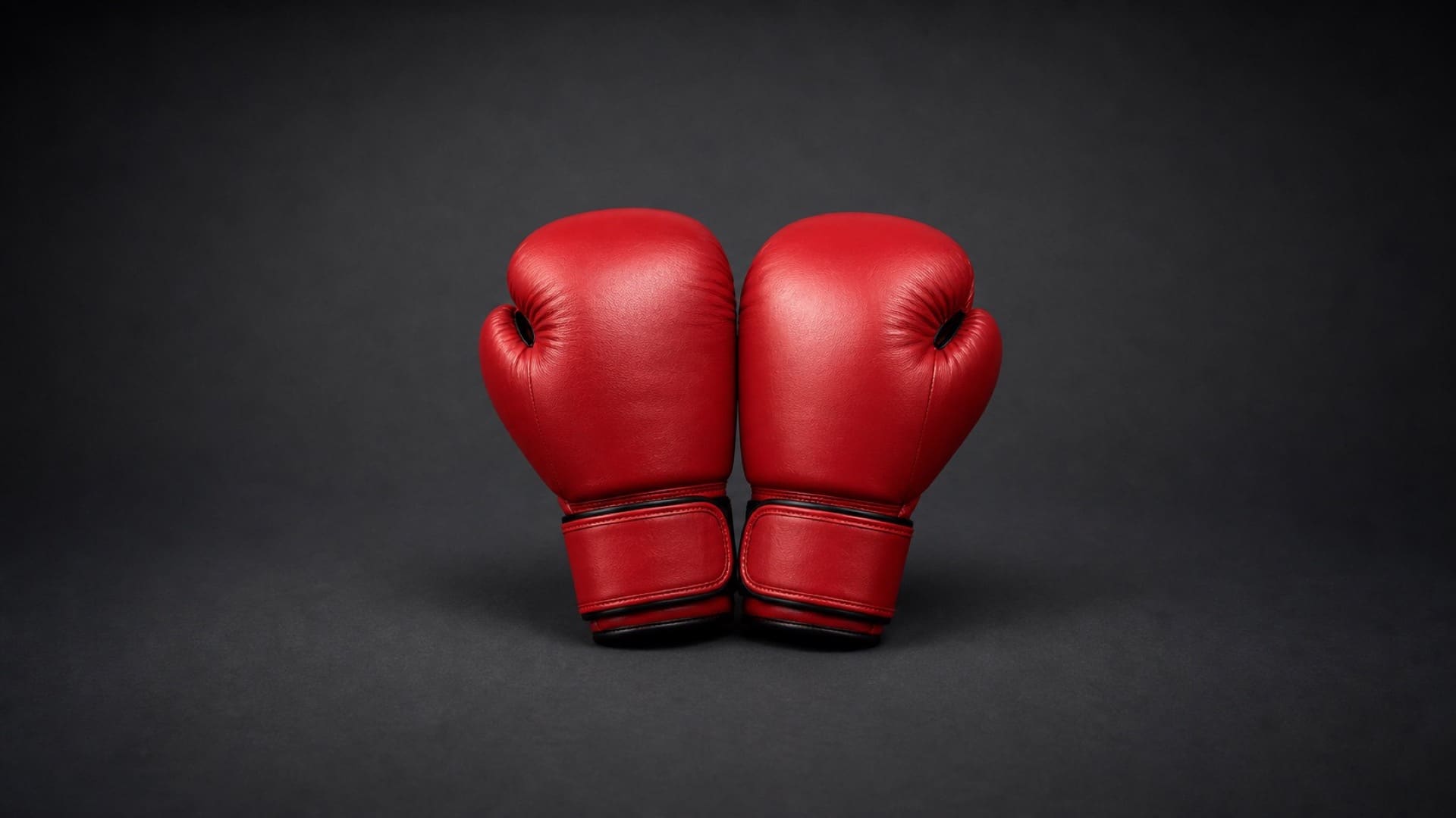 Durchschnittliches Paar Boxhandschuhe