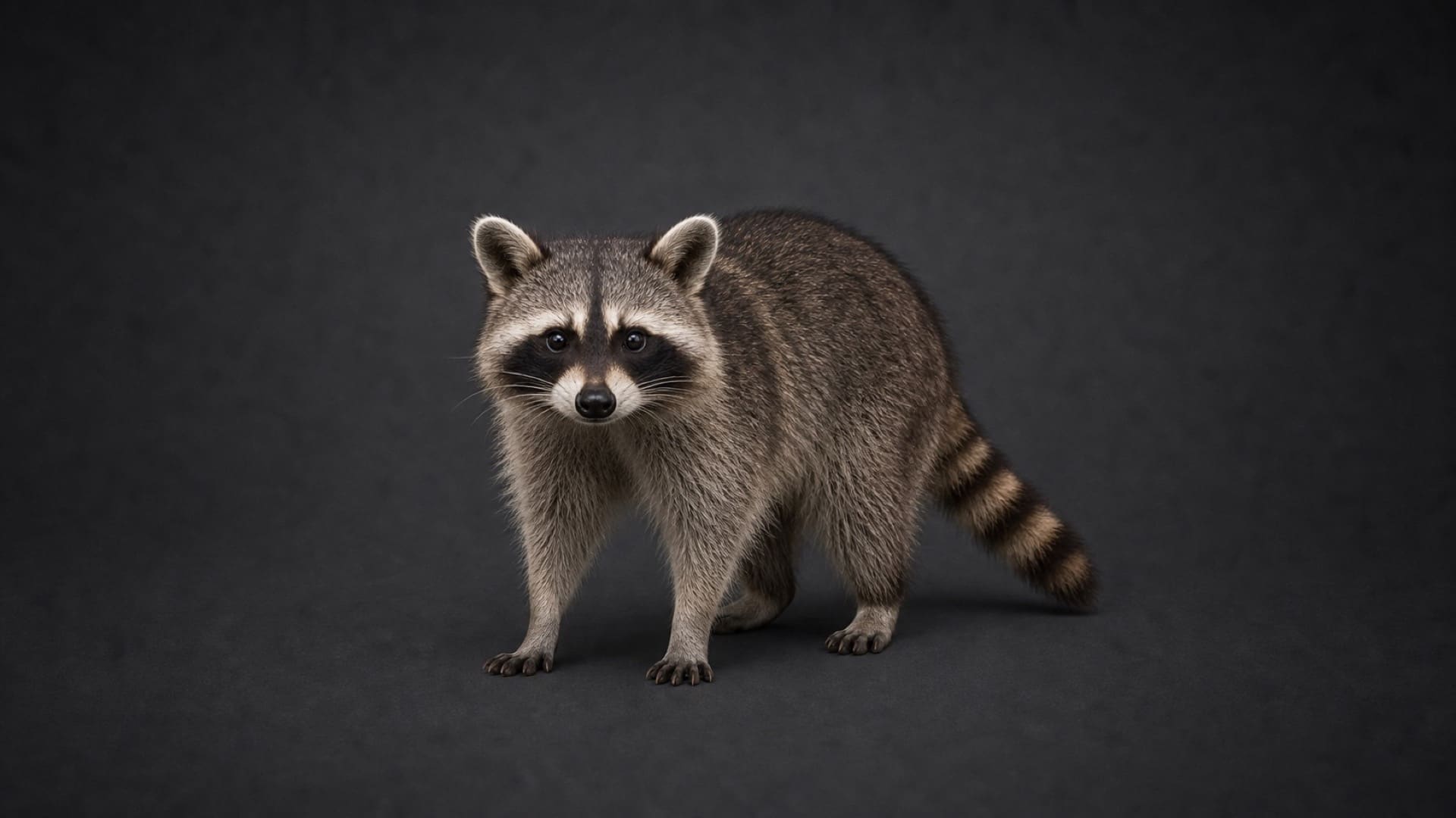 Durchschnittlicher Waschbär