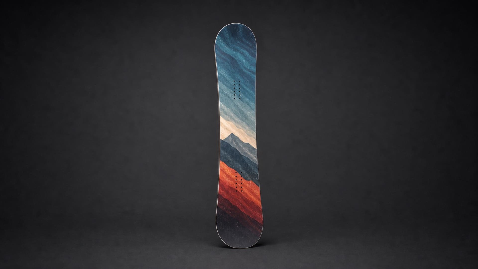 Durchschnittliches Snowboard