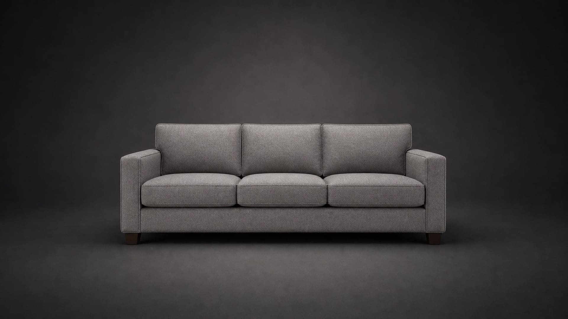 Durchschnittliches Dreisitzer-Sofa