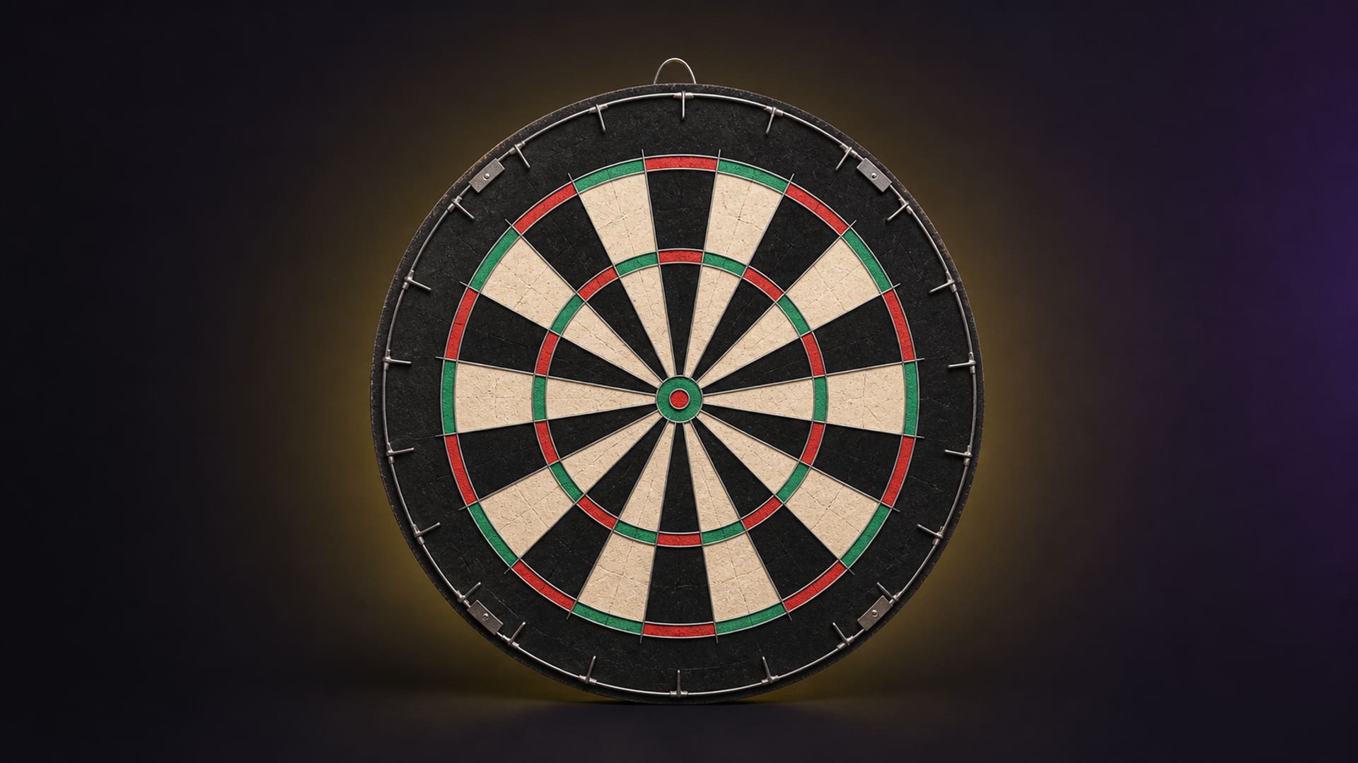 Bristle dartboard
