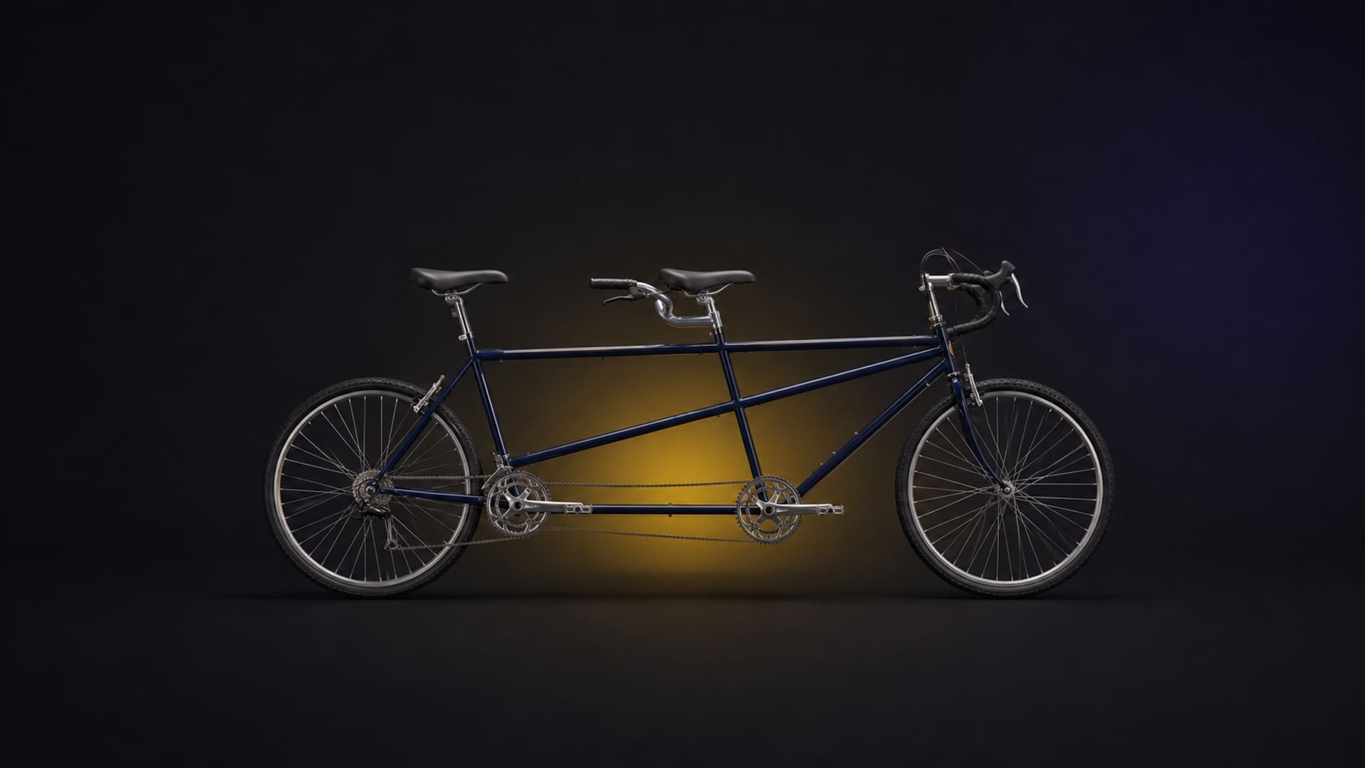Tandem bicycle