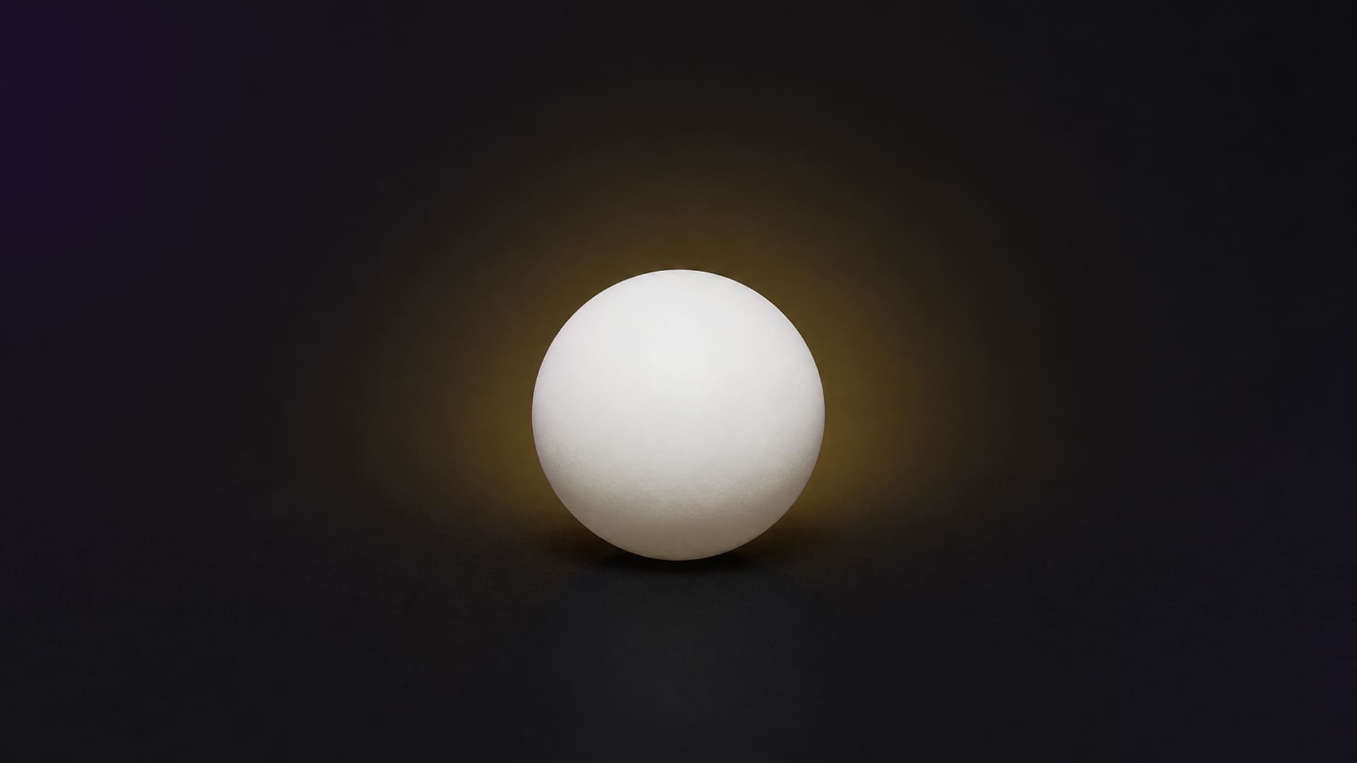 Regulation table tennis ball